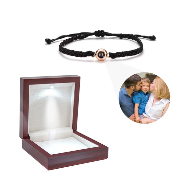 Personalisiertes Foto Armband mit eigenem Bild