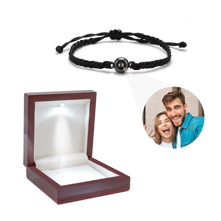 Personalisiertes Foto Armband mit eigenem Bild