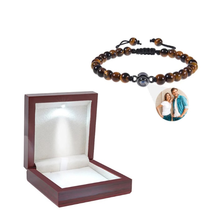 Tigeraugen Durchschau Armband