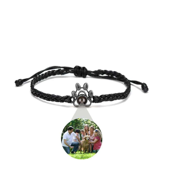 Personalisiertes Pfoten Armband mit Foto