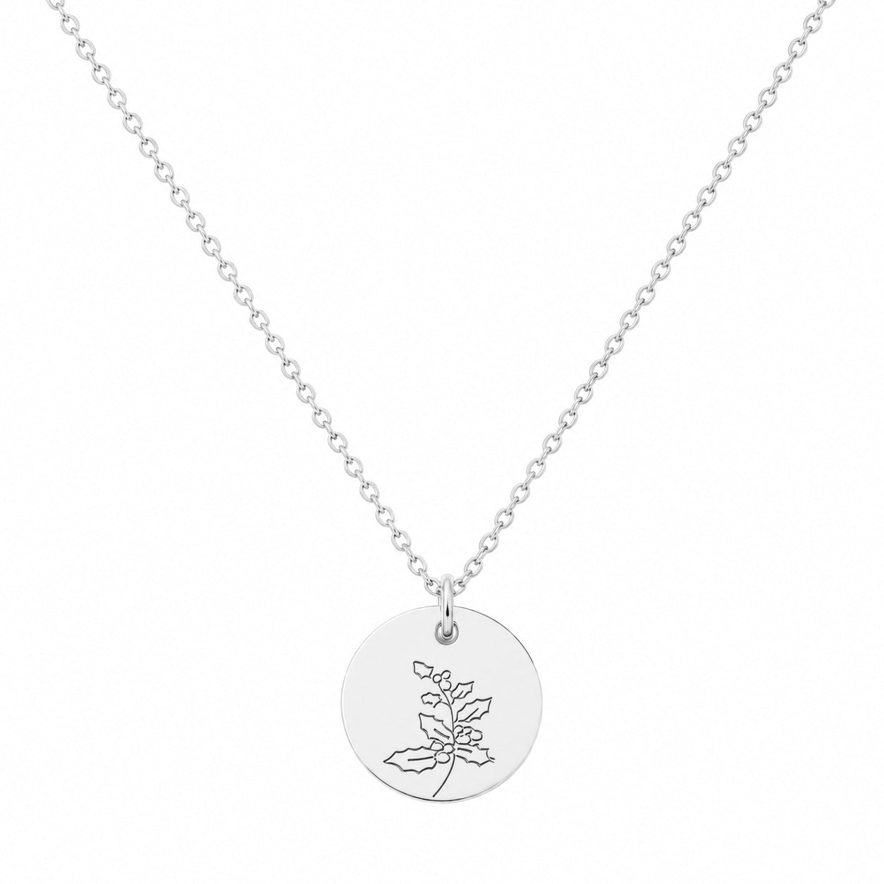 Halskette mit Geburtsblumen