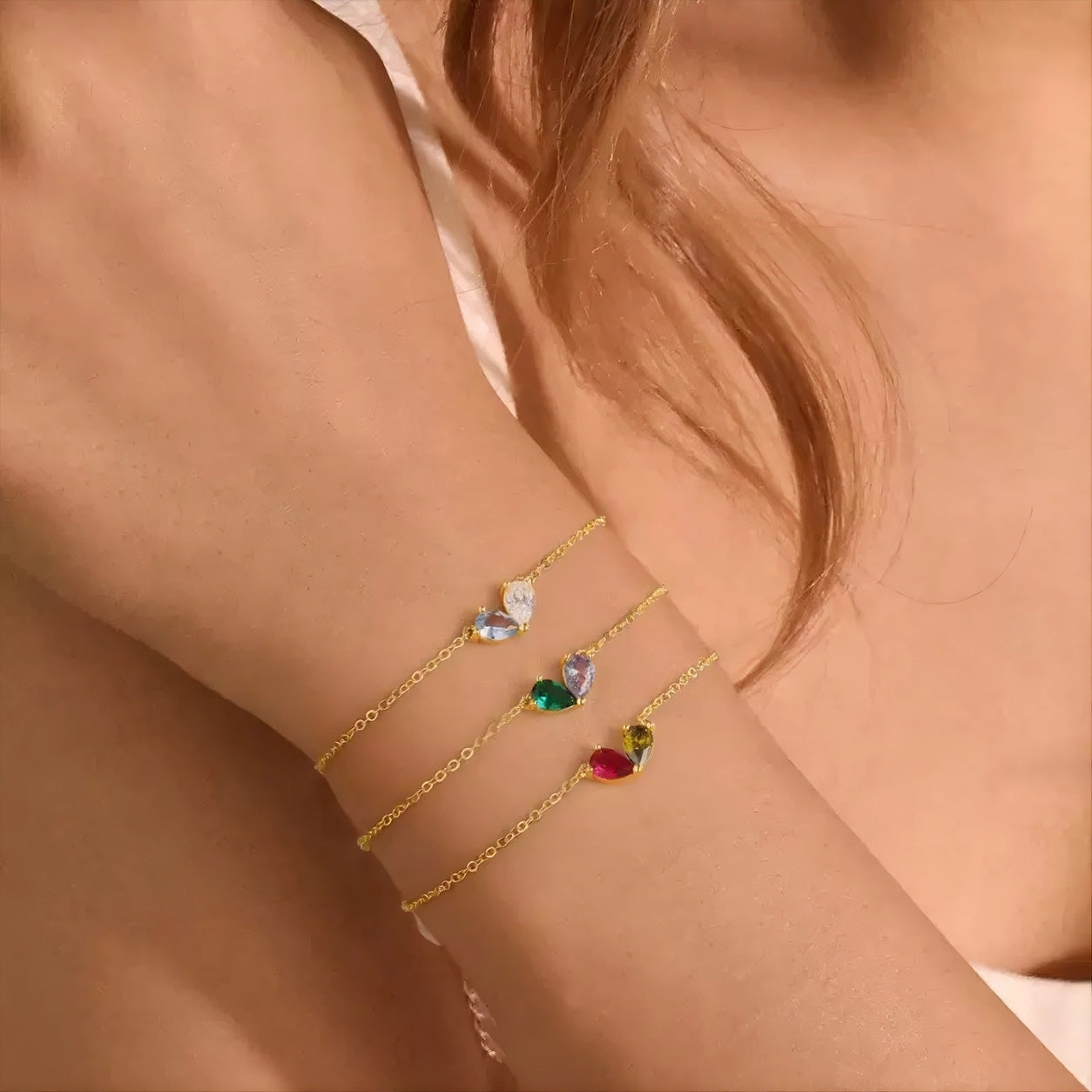 Geburtsstein Armband
