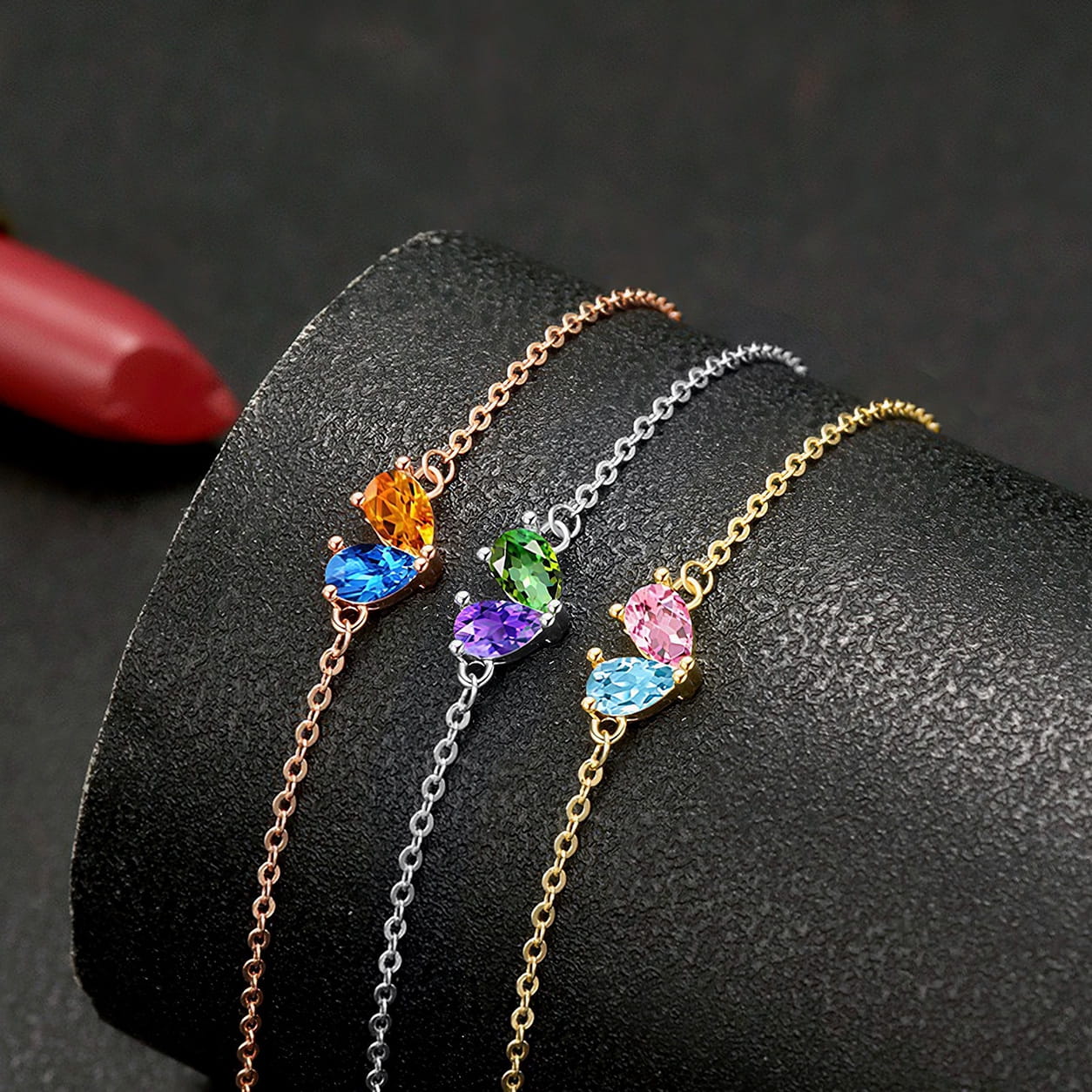 Geburtsstein Armband
