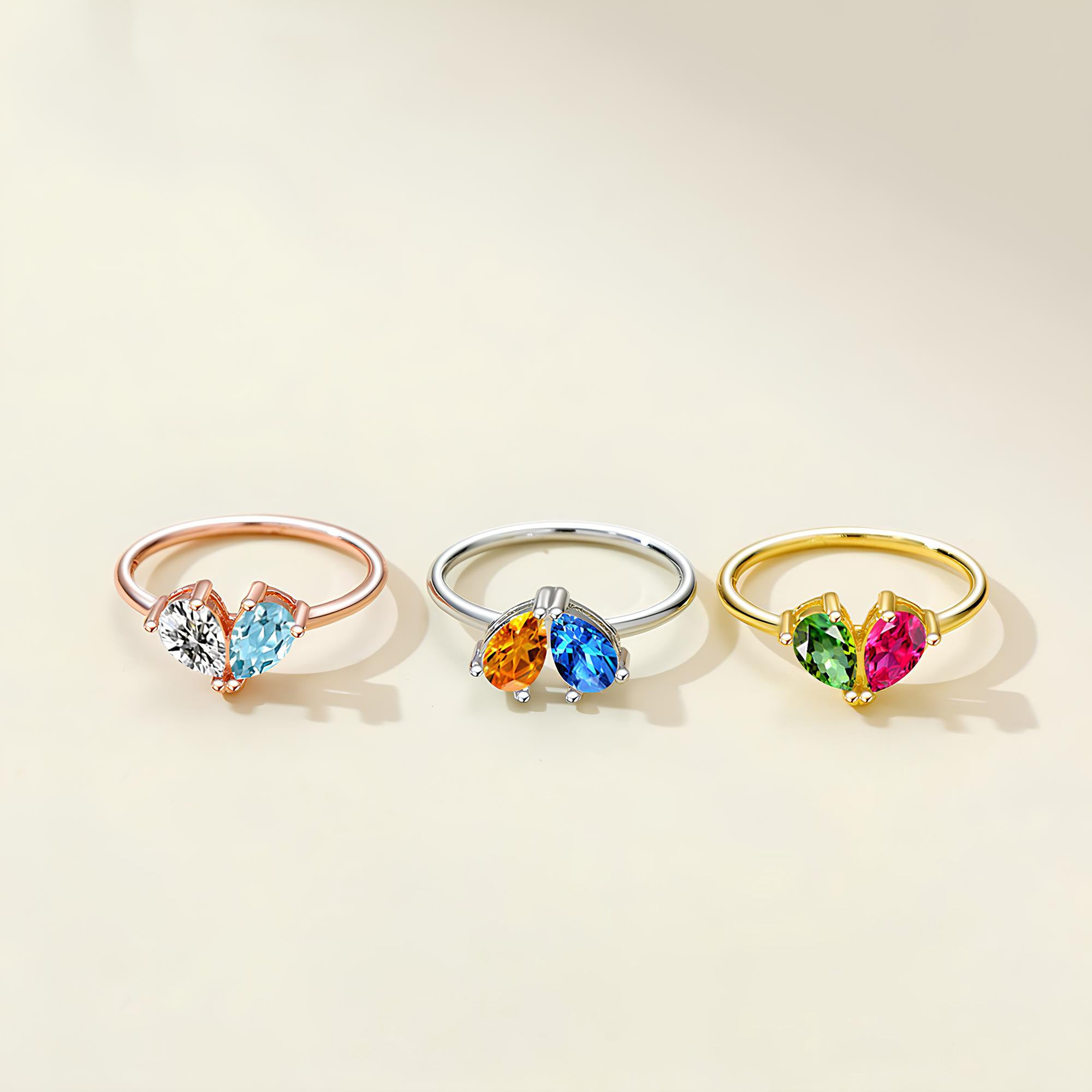 Geburtsstein Ring