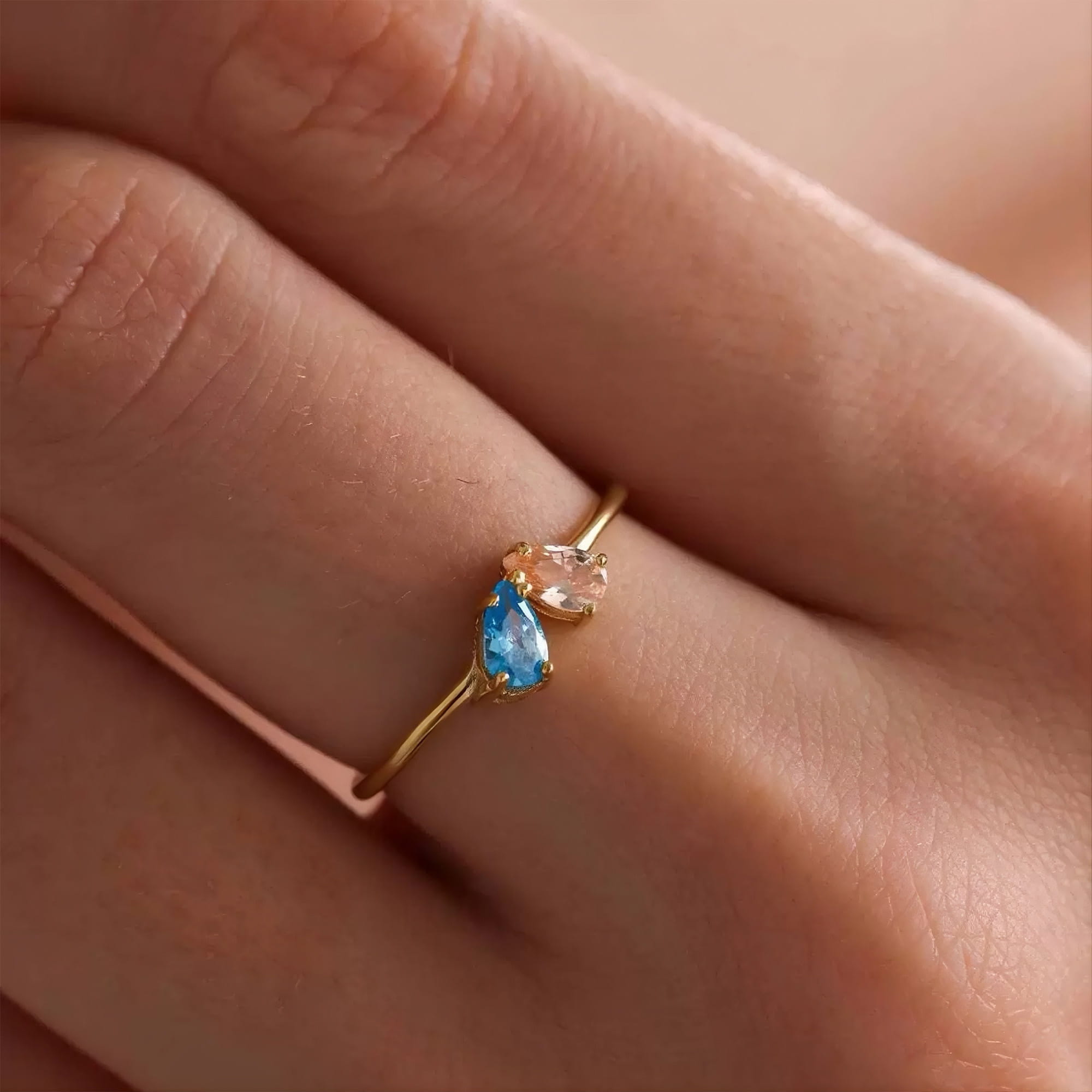 Geburtsstein Ring