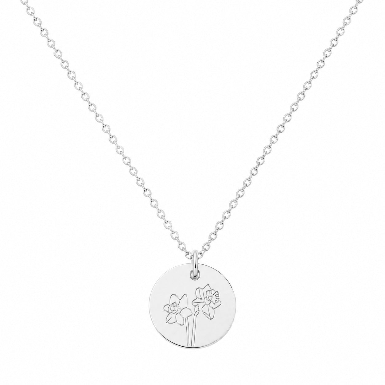 Halskette mit Geburtsblumen