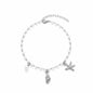 Strand Armband / Fußkette mit Charms