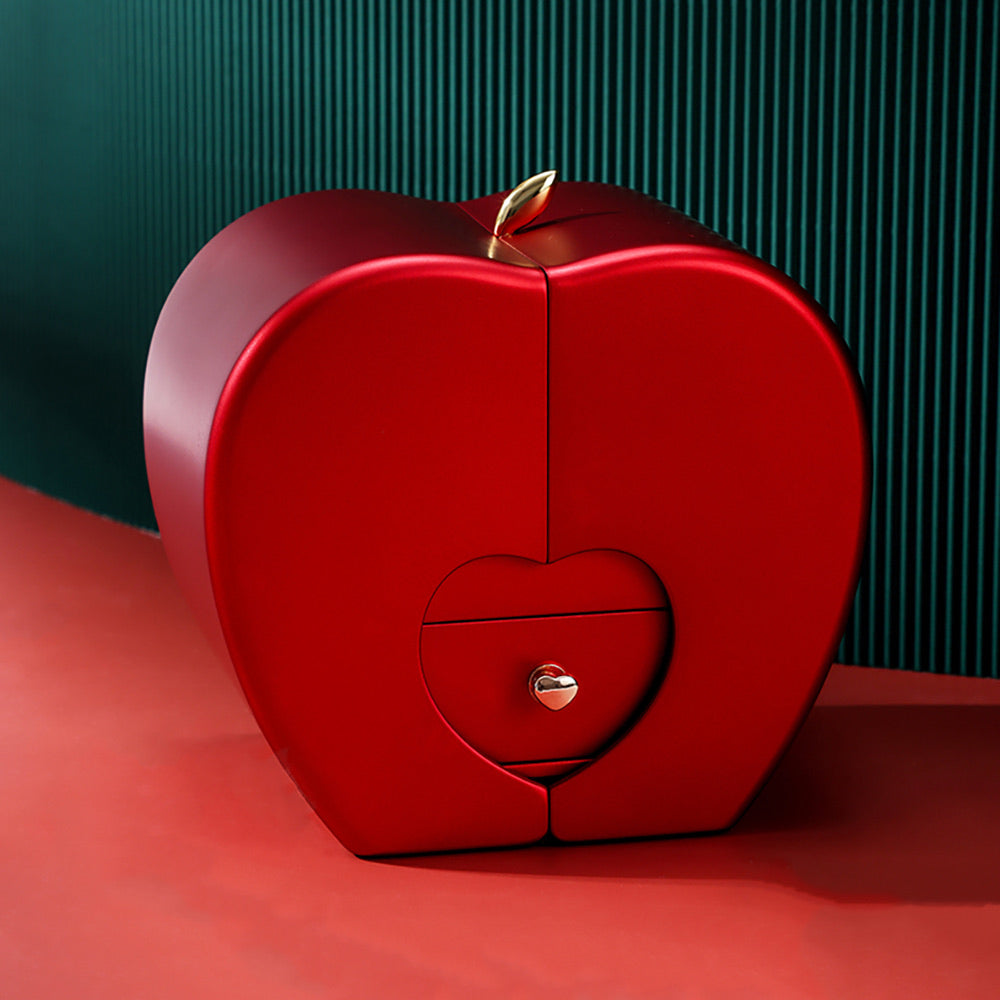 14k Weißgold Ausführung Stil-Halskette - Mit echter Rose - An meinen Schatz