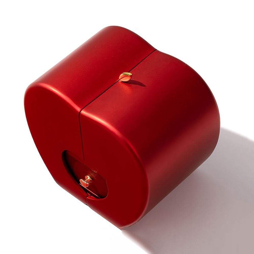 14k Weißgold Ausführung Herz Halskette - Mit echter Rose - An meinen Schatz