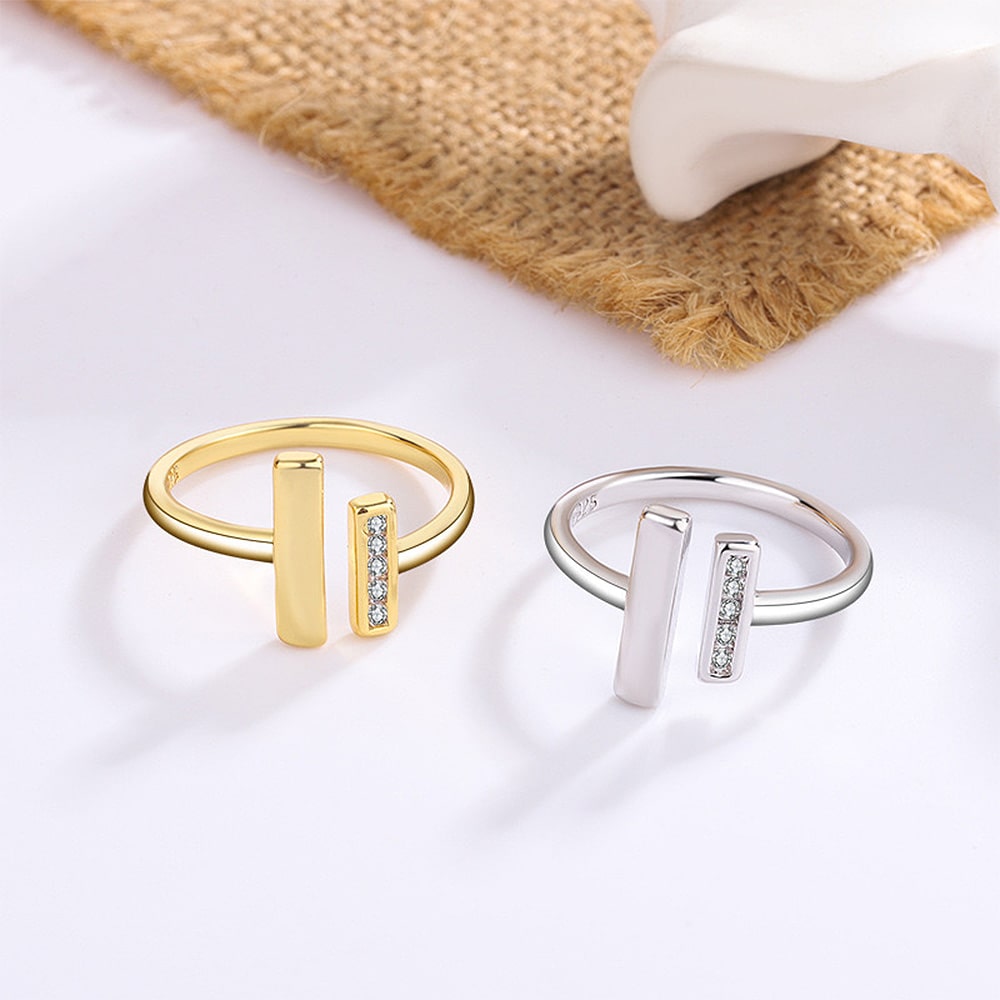 S925 Sterling Silber - "Durch Dick & Dünn" Ring