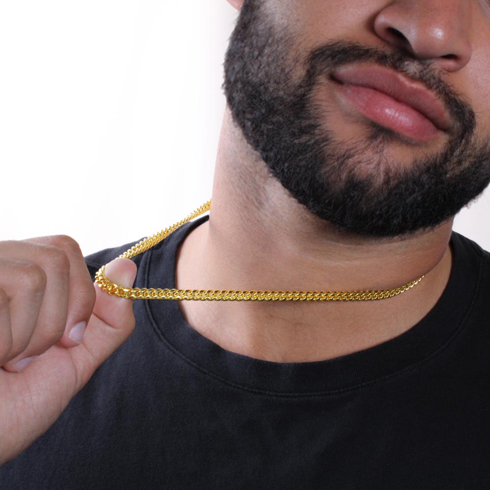Cuban Chain Halskette - An meinen Sohn