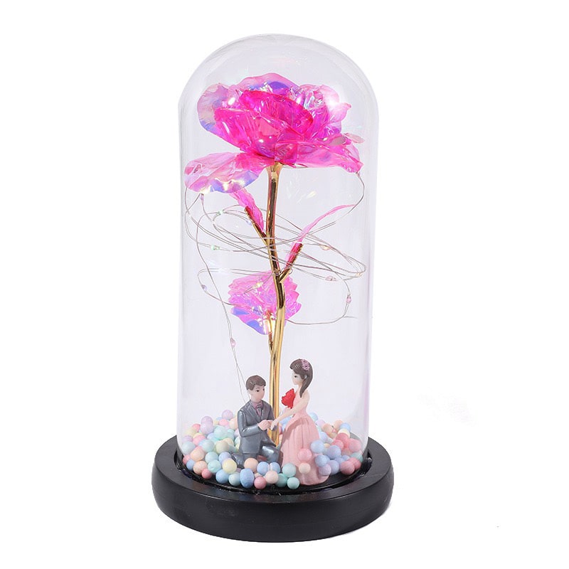 Magisch funkelnde Rose - Forever-Rose