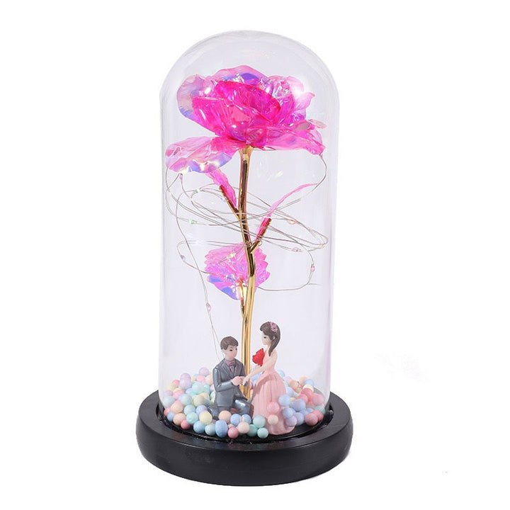 Magisch funkelnde Rose - Forever-Rose