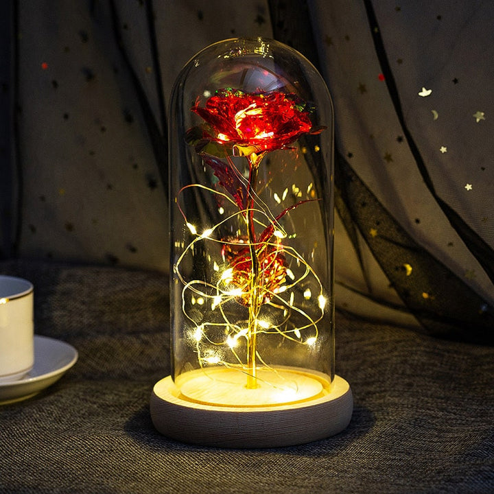 Magisch funkelnde Rose - Forever-Rose