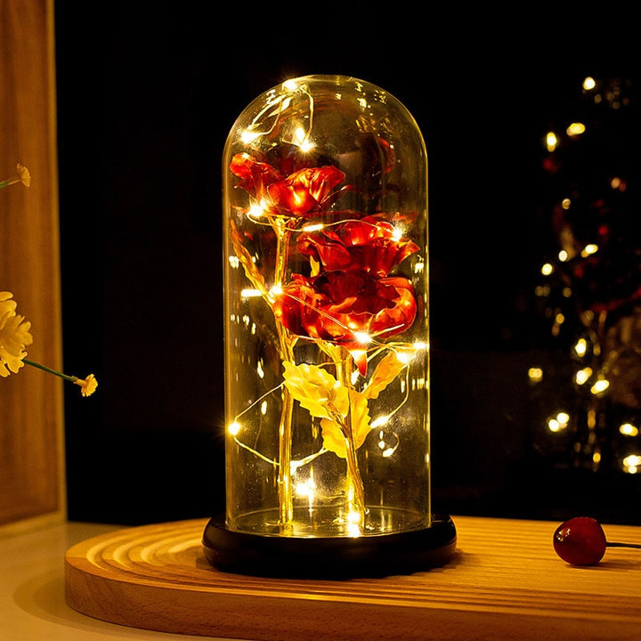Magisch funkelnde Rose - Forever-Rose