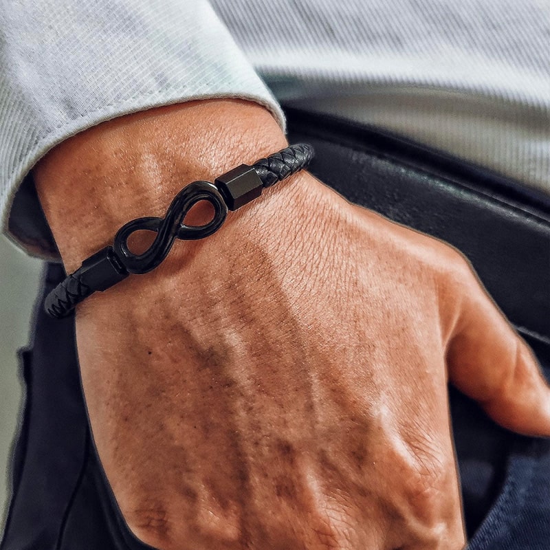 An meinen Mann - Personalisiertes Unendlichkeits-Armband