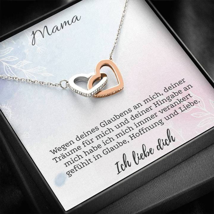 Halskette - Mama ich liebe dich