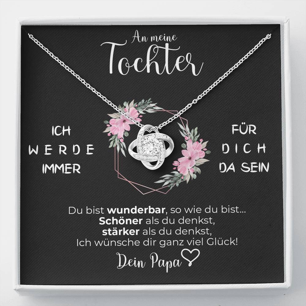 Knoten Halskette - An meine Tochter von Papa