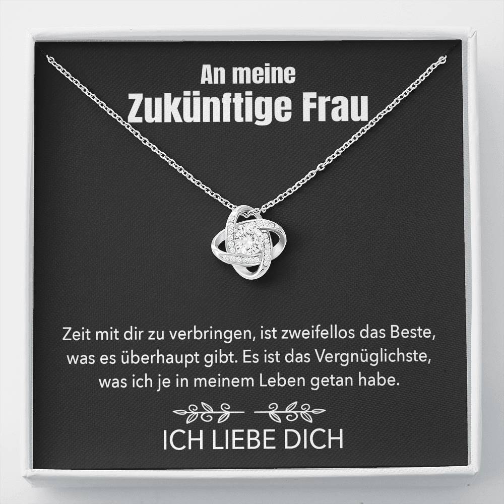 Liebesknoten Halskette - An meine Zukünftige Frau