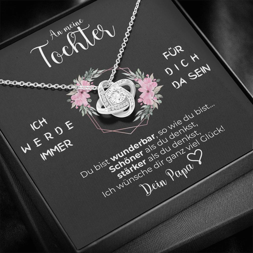 Knoten Halskette - An meine Tochter von Papa