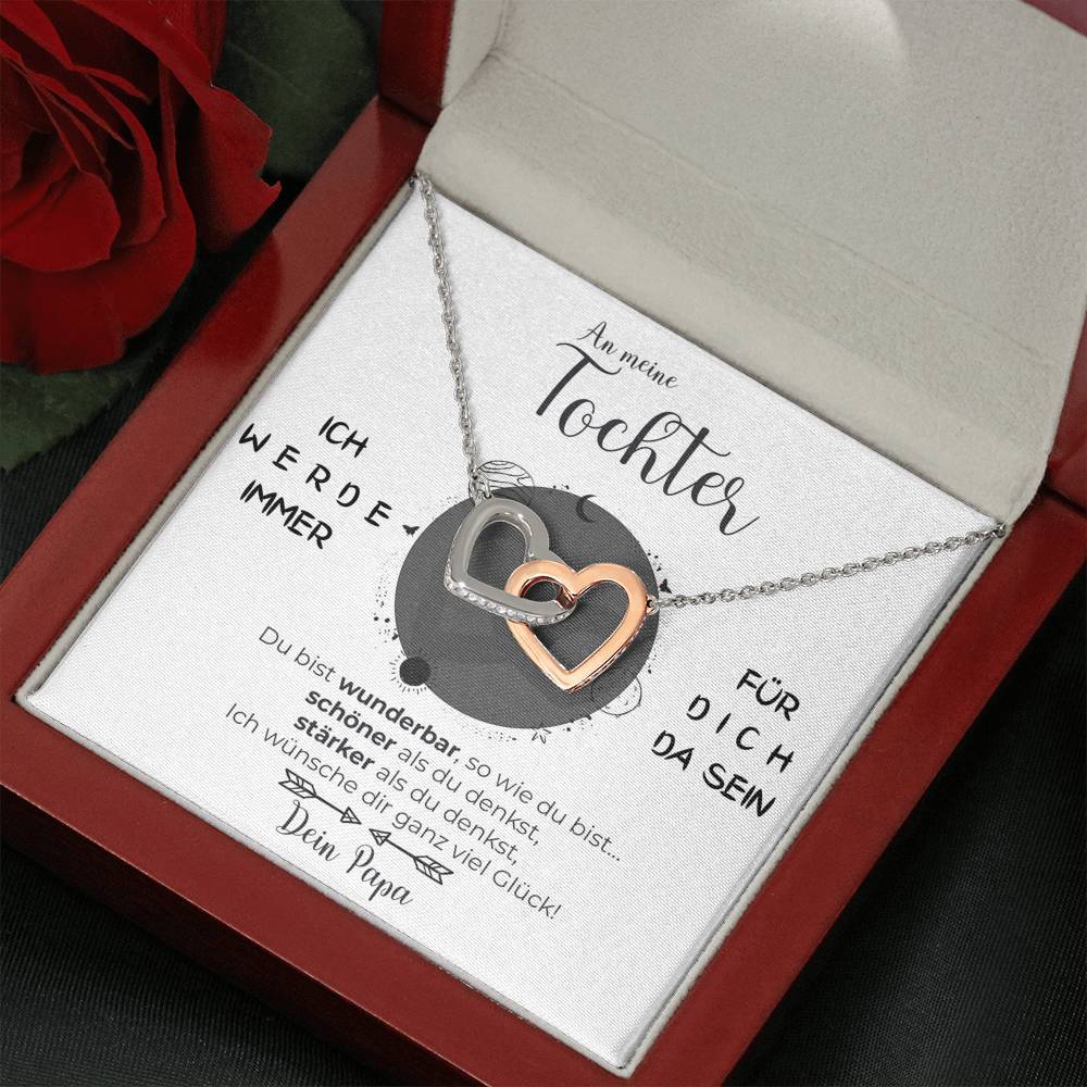 Silber Ausführung Halskette - An meine Tochter von Papa