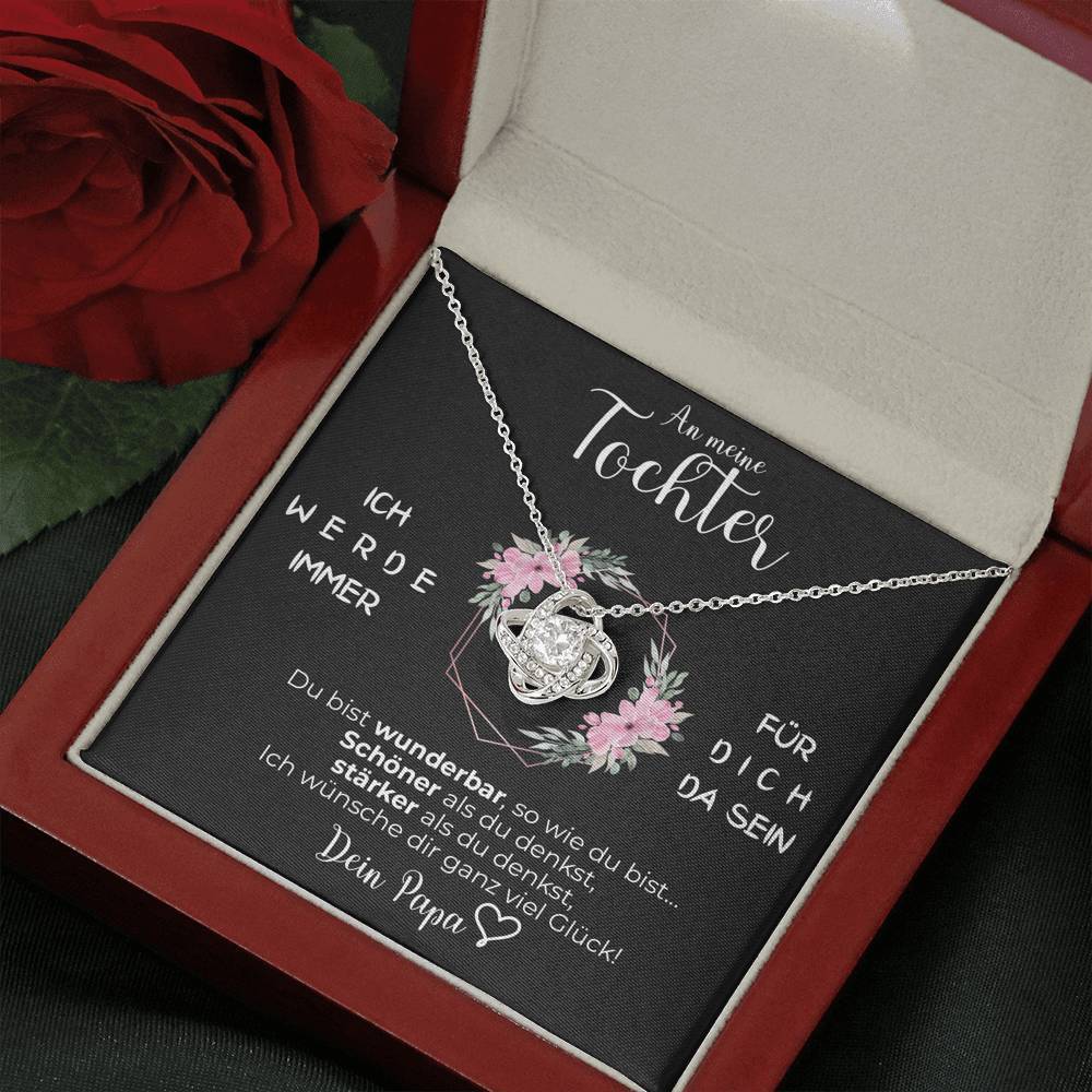 Knoten Halskette - An meine Tochter von Papa