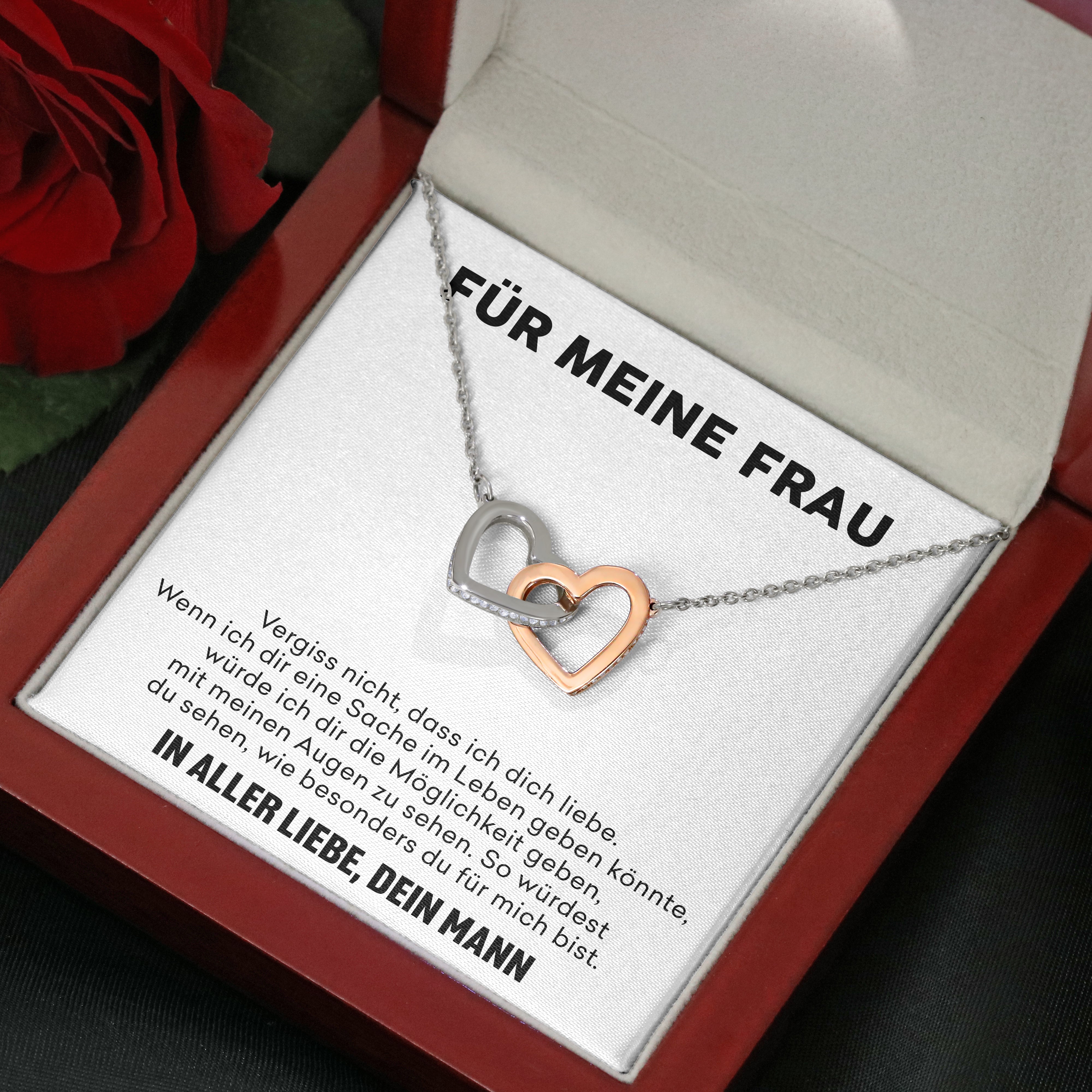 Zirkonia Halskette - Für Meine Frau