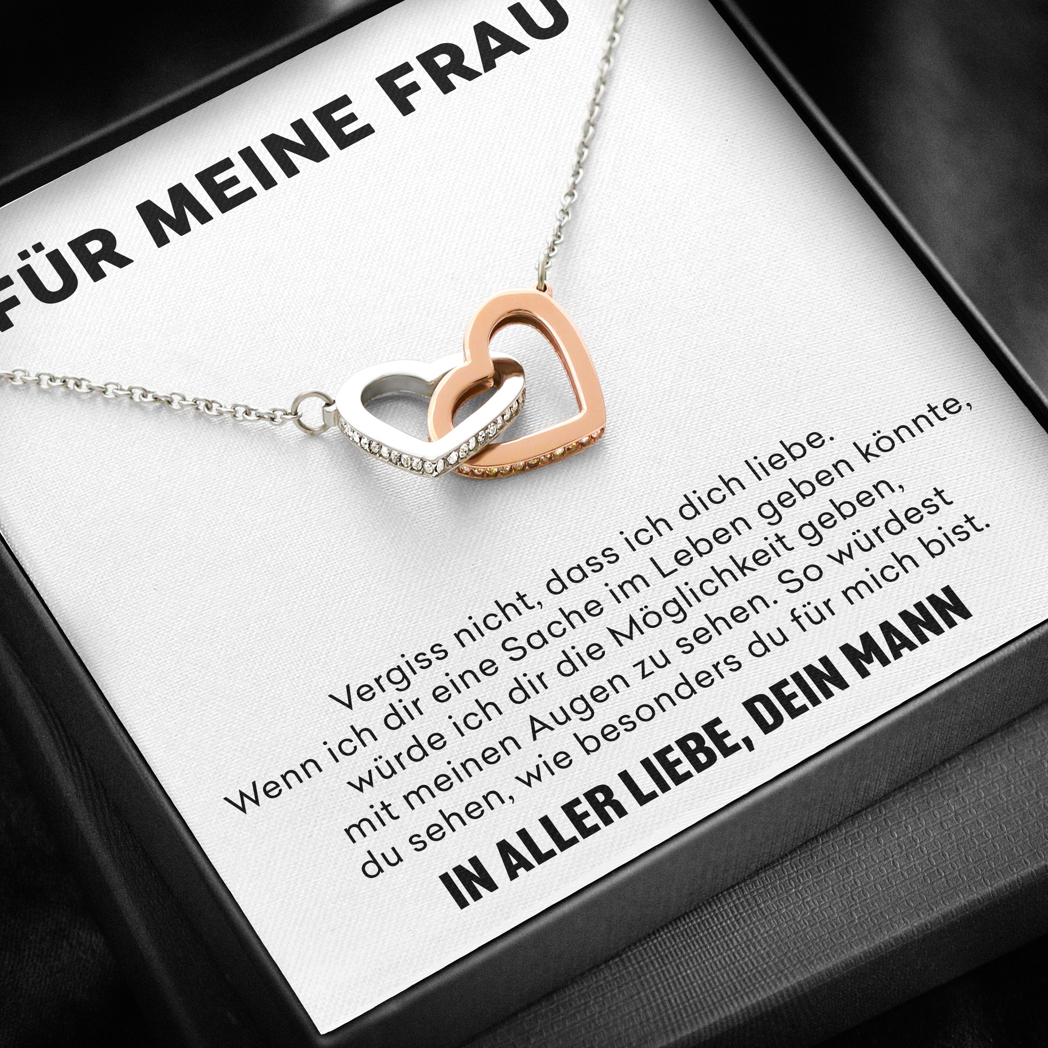 Zirkonia Halskette - Für Meine Frau