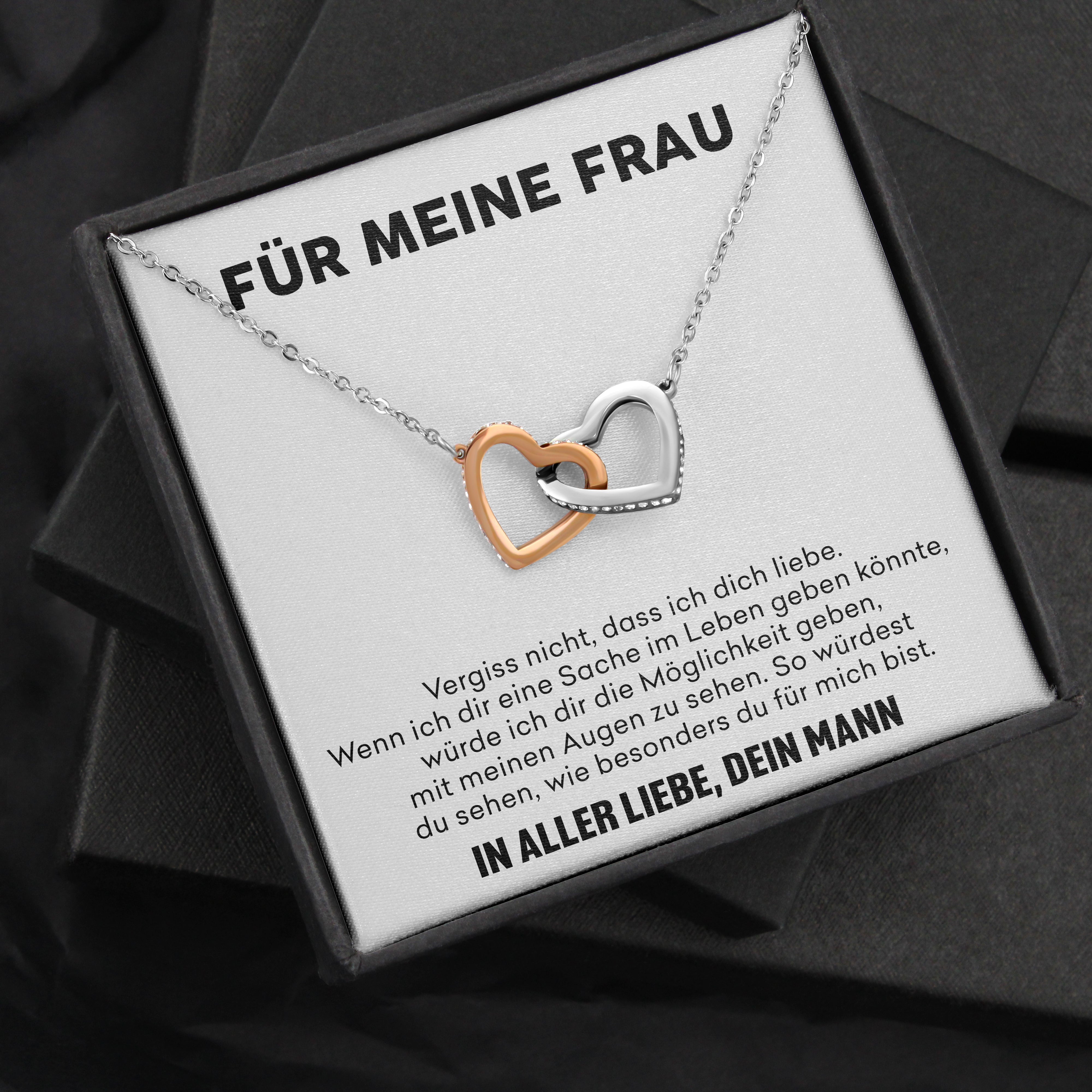 Zirkonia Halskette - Für Meine Frau